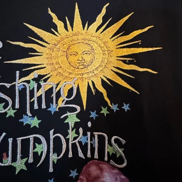Smashing Pumpkins‎ Mellon Collie and the Infinite Sadness Embroidered T Shirt L - Picture 10 of 13